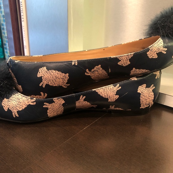 Sam Edelman Faux Fur Pompom Shoe - Picture 9 of 9